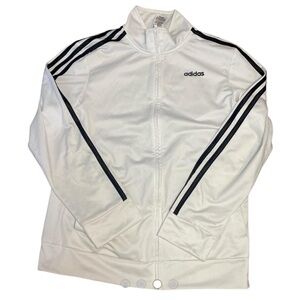 Adidas ICONIC TRICOT JACKET, NEW. Full zip with stand-up collar. Size L